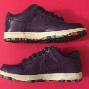 Purple Nike Dunk Low